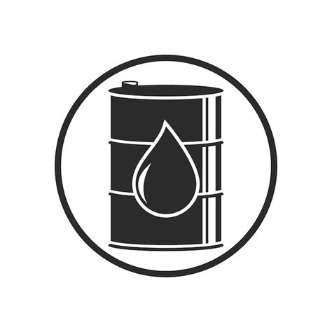 Premium Vector Oil Drum Oilcan Jerrycan Logo Symbol