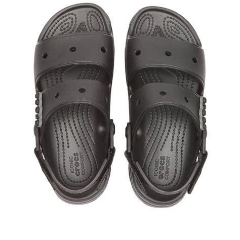 Crocs Classic All Terrain Sandal Black End Us