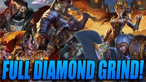 FULL 5 HOUR GRIND TO DIAMOND CONQUEST GAMEPLAY SMITE Conquest