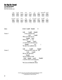 So Big So Small From Dear Evan Hansen Guitar Chords Lyrics