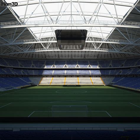 Friends Arena 3D model - Download Stadium on 3DModels.org