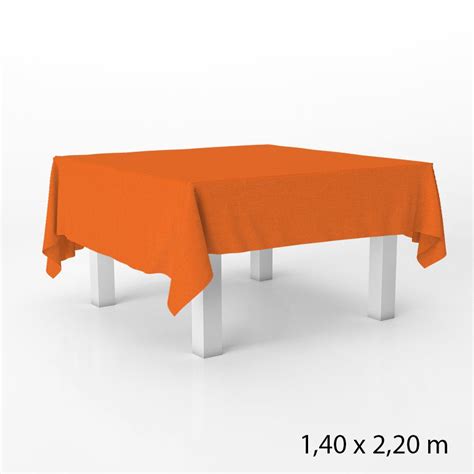 Toalha De Mesa Em Tnt X Cm Laranja Unidade Best Fest