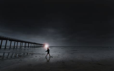 Fotos Gratis Horizonte Ligero Nube Cielo Noche Luz De Sol