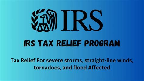 Irs Tax Relief Program 2024 Check Tax Relief In Disaster Situations