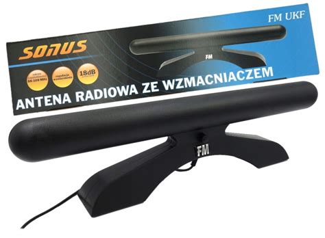 Antena Radiowa Pokojowa Sonus Fm Ze Wzmacniaczem Yamaha Sony Denon