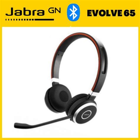 Jabra Evolve 65 Stéréo Mono Casque Sans Fil Bluetooth Fiche