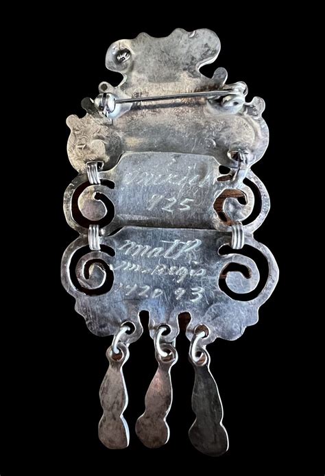 Matilde Poulat Matl Taxco Mexico Sterling Silver Turq Gem