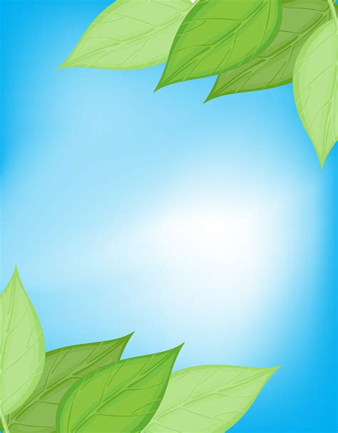 Green and blue nature card 418301 Vector Art at Vecteezy