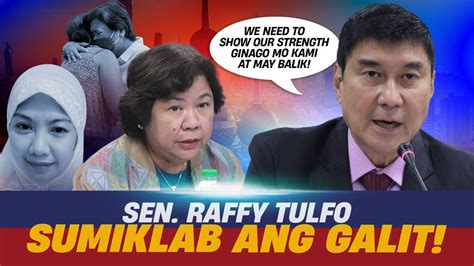 Tulfo Sumabog Total Deployment Ban Sa Kuwait Isinulong Recruitment