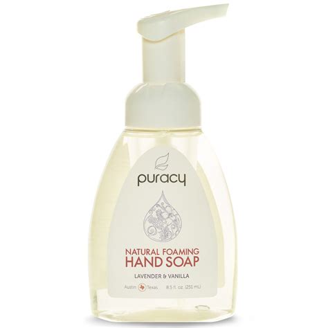 Puracy Natural Hand Soap Lavender And Vanilla 12 Fl Oz 355 Ml