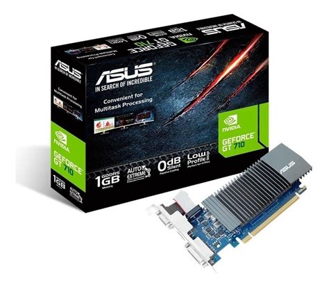Tarjeta de video Nvidia Asus GeForce 700 Series GT 710 710-1-SL 1GB ...