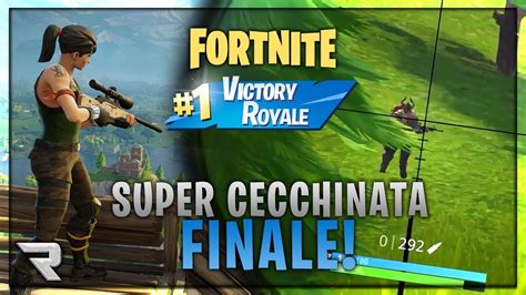 Fortnite Una Super Cecchinata Per La Vittoria Reale Youtube