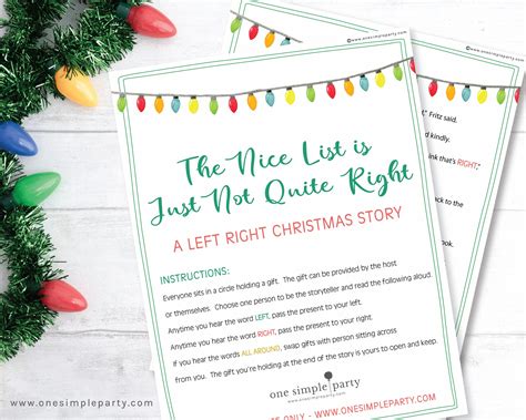 Free Left Right Game Printables for Endless Fun — Lily Printable