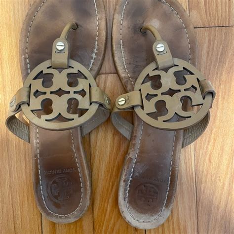 Tory Burch Shoes Tory Burch Miller Sandals Size Nude Poshmark
