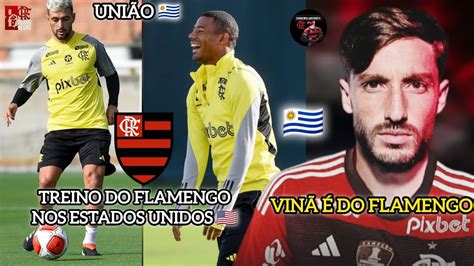 Treino Do Flamengo Em Orlando Mat As Vin Do Flamengo Youtube