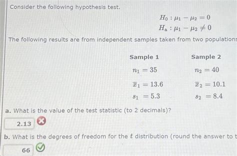 Solved Consider The Following Hypothesis Test Ηo μι μη