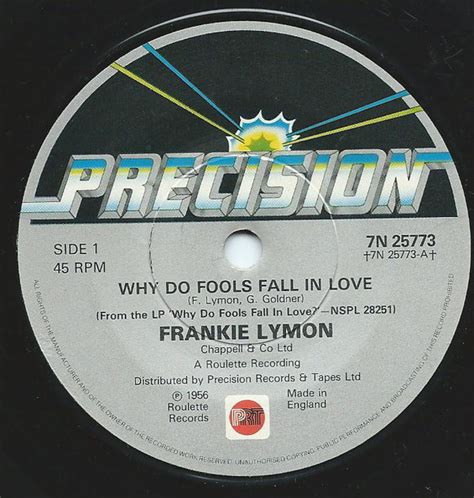 Frankie Lymon – Why Do Fools Fall In Love (Vinyl) - Discogs