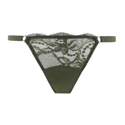 Fleur Of England Ingrid String En Soie Lise Charmel Lingerie