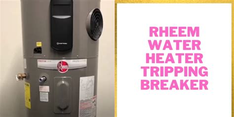 Rheem Econet Water Heater Troubleshooting Solutions