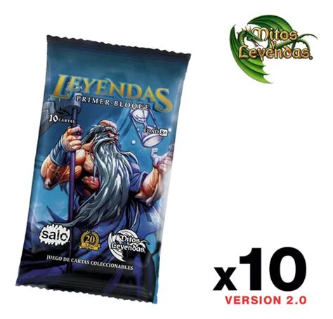 Pack 10 Sobres Leyendas Primer Bloque 2 0 Myl