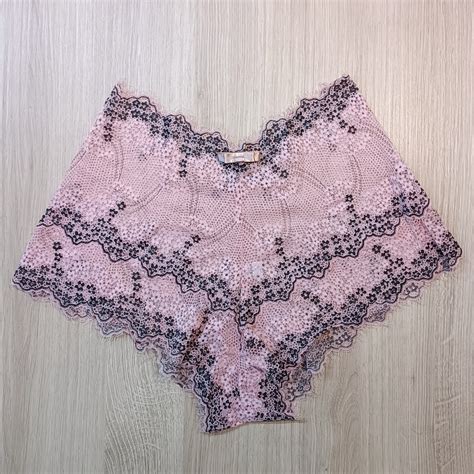 Calcinha Calesson Shortinho De Renda Sexy Lingerie Luxo De Renda