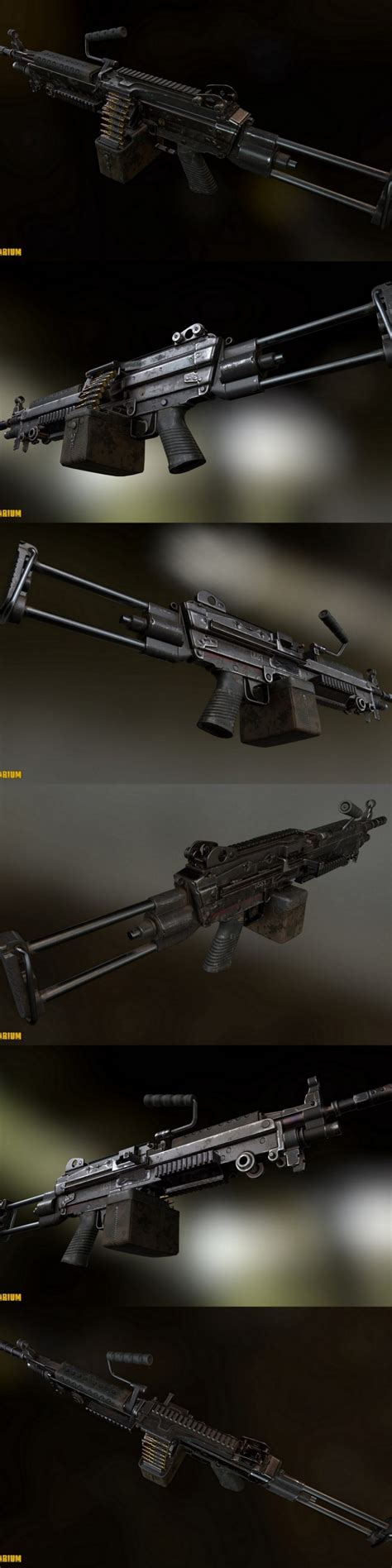 Desire Fx 3d Models Fn Minimi Lmg 3d Model