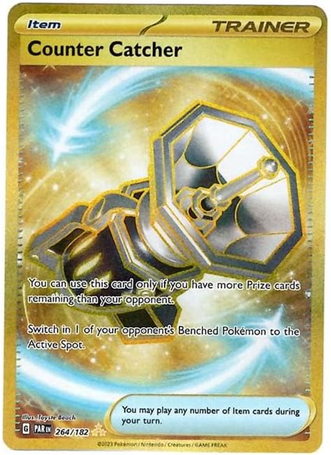 Amazon Pokemon Counter Catcher 264 182 Paradox Rift Hyper