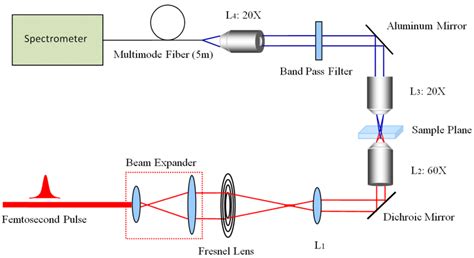 Schematic Diagram Of The Chromatic Second Harmonic Imaging System