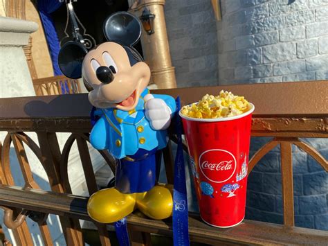 PHOTOS Mickey Mouse 50th Anniversary Popcorn Bucket Now Available At