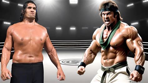 Full Match The Great Khali Vs John Rambo Iron Man Match 2023 WWE