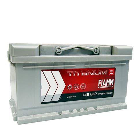 Akumulator FIAMM Titanium PRO L4B 85P 12V 85Ah 760 7684084382