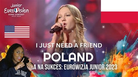 Maja Krzy Ewska I Just Need A Friend Junior Eurovision