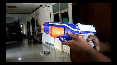 Nerf N Strike Elite Disruptor Gun Review Youtube