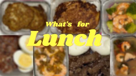 Quick And Easy Lunch Ideas Pinoy Baon Ideas Brunch Ideas Dinner