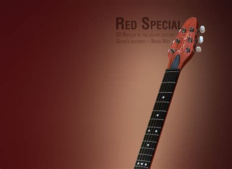 Red Special Guitar on Behance