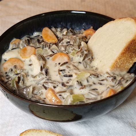 Minnesota Creamy Chicken Wild Rice Soup - Avidly Ravenous