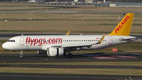 First Airbus A Neo Pegasus Airlines At D Sseldorf Airport Youtube