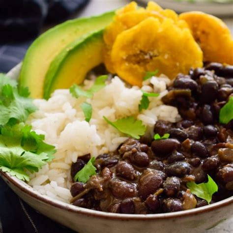 Cuban Black Beans And Rice Cilantro And Citronella