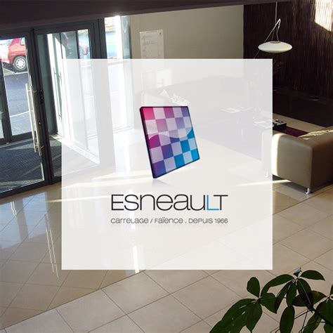 Esneault Carrelage Identit Graphique Sina Studio De Cr Ation