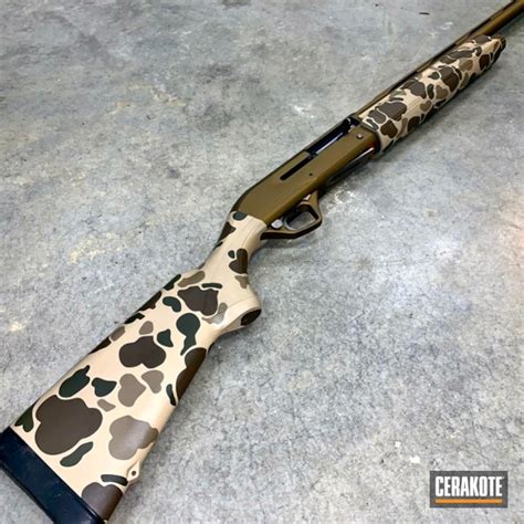 Custom Shotgun Camo by Web User | Cerakote