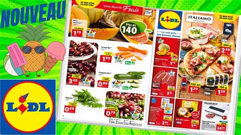 Catalogue LIDL ALIMENTAIRE Du 7 Au 13 Juin 2023 SEMAINE ITALIAMO