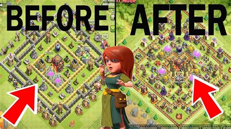 Hindi Clash Of Clans How To Fix Very Fast A Rushed Village Tips Youtube