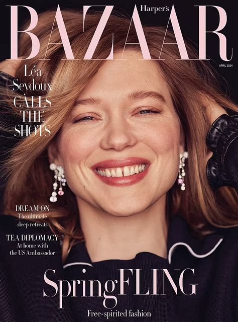 익스트림무비 레아 세이두 Harper S Bazaar Uk 4월호 화보