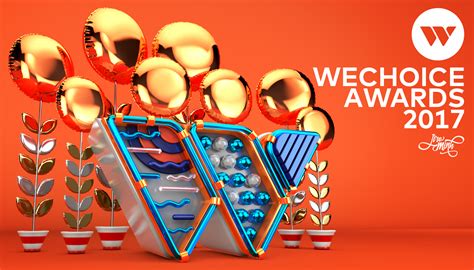 WeChoice Awards 2017 | 3D Type - Typography :: Behance