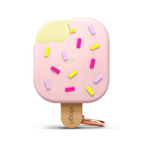 Elago Casing For Airpods Ice Cream Lovely Pink Studio