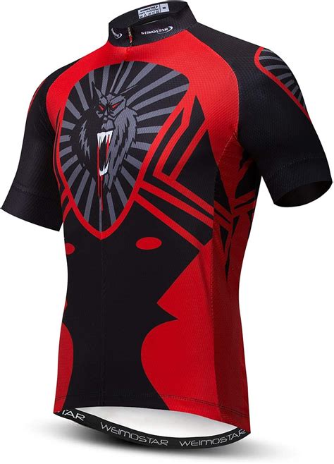 Camiseta De Ciclismo Para Hombre MTB Bike Jersey Top Shirt Transpirable