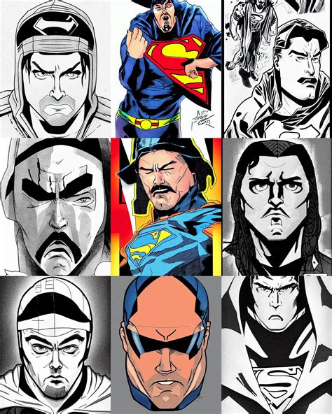 Silent Bob Kevin Smith Jim Lee Flat Ink Sketch Stable Diffusion