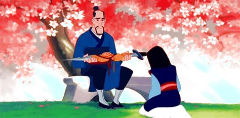 animated-disney-gifs: harleyquinnstuff-posts: Mulan (1998) Ending Scene