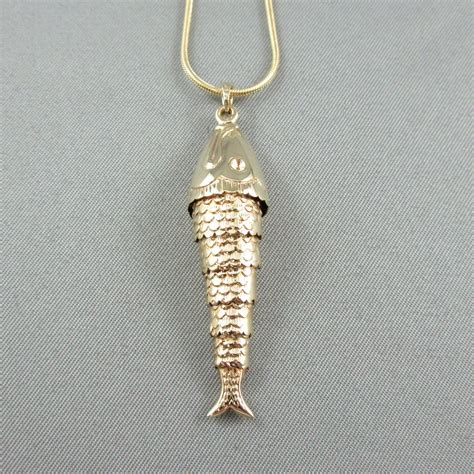 Pendentif Poisson Jaune La Bo Te Bijoux