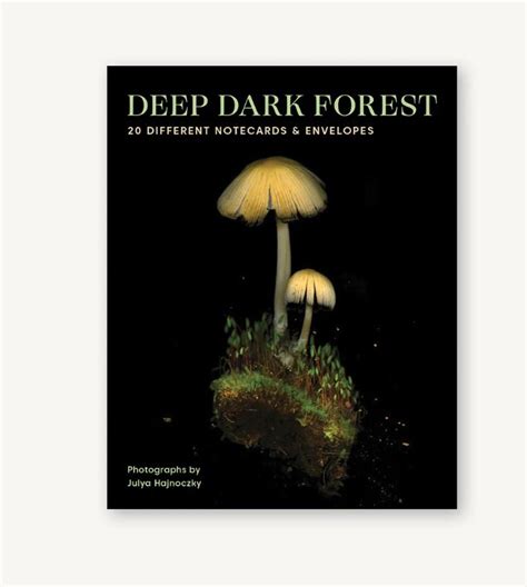 Deep Dark Forest Notecards - Little Obsessed